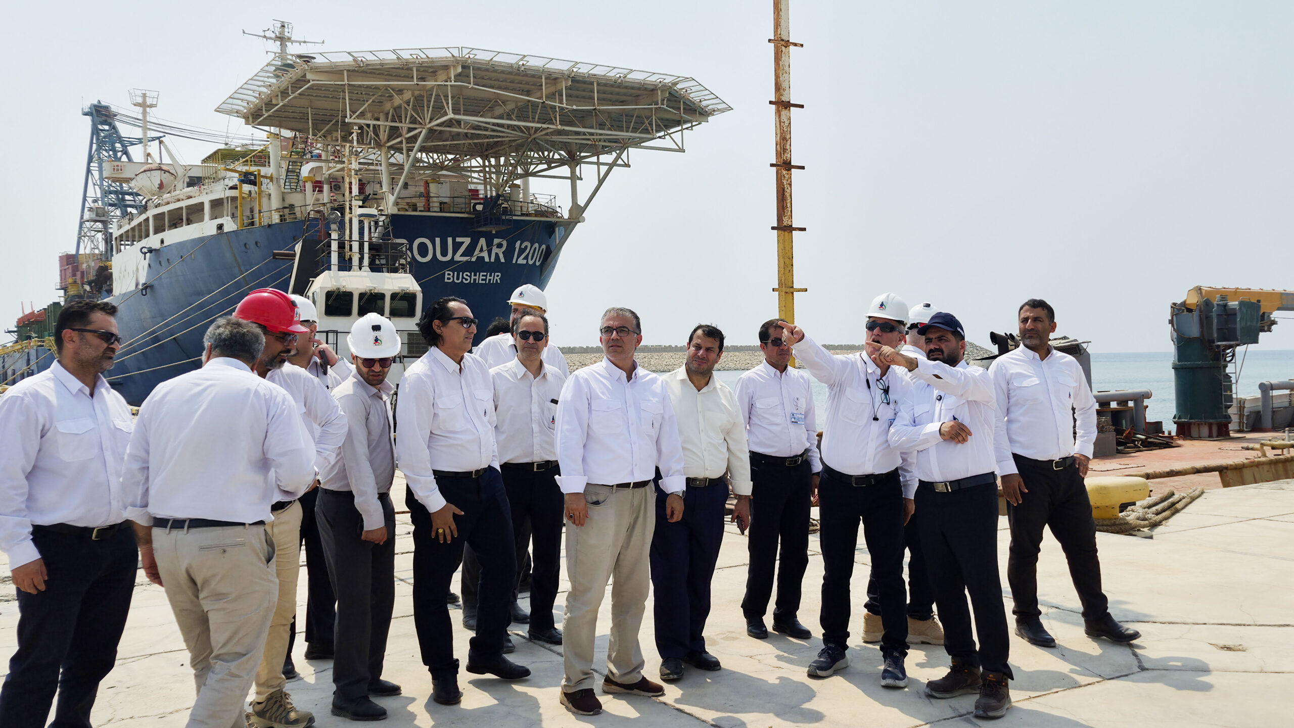 بررسی شرایط و ظرفیتهای موجود در سایت پروژه ایران LNG