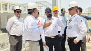 حضور متخصصان و نیروهای فنی در پروژه ایران LNG